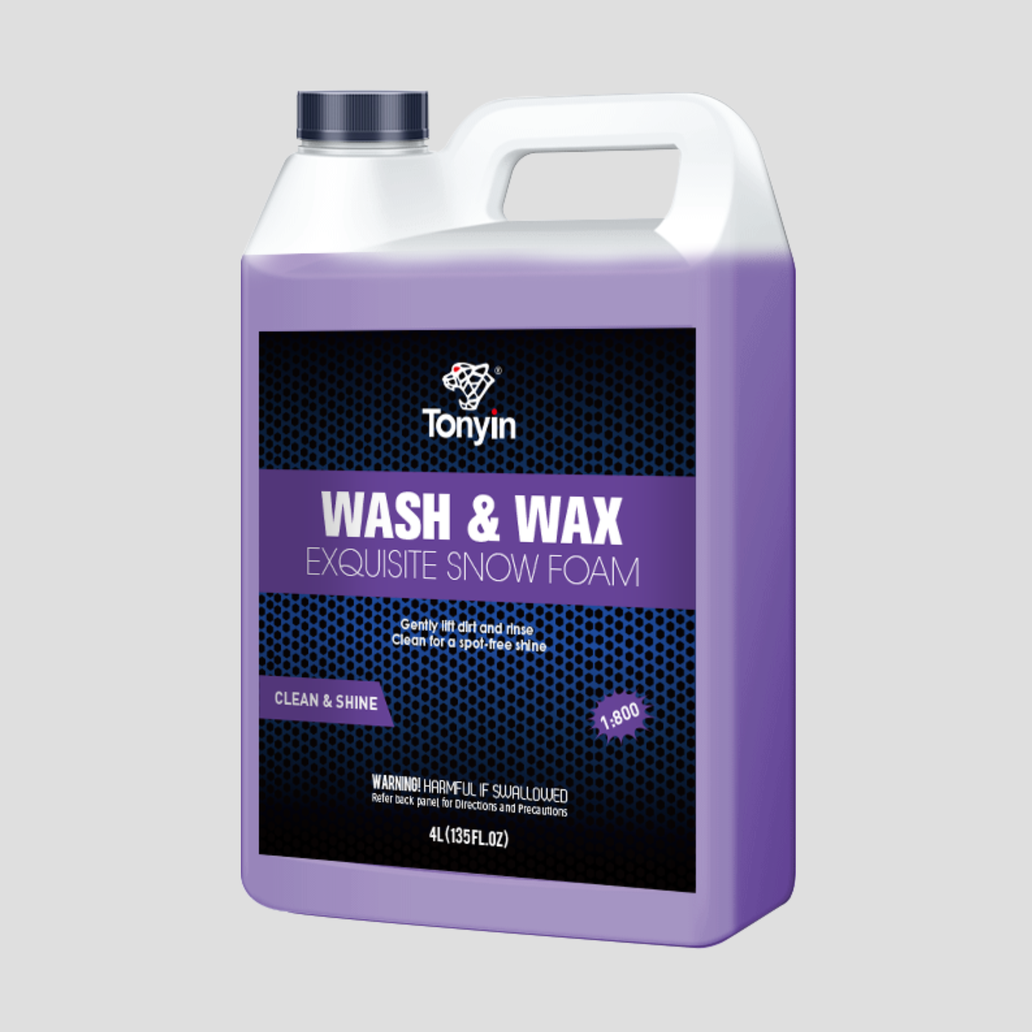 Tonyin Wash & Wax Exquisite Snow Foam 4L (1:800) (TM04B)