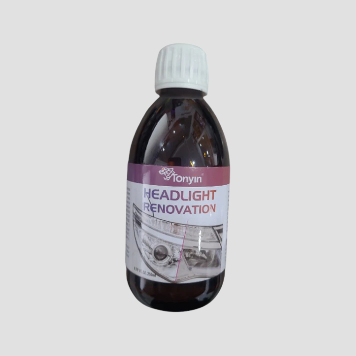 Tonyin Headlight Restoration Liquid (New Eco Formula) 250Ml (TD12B)