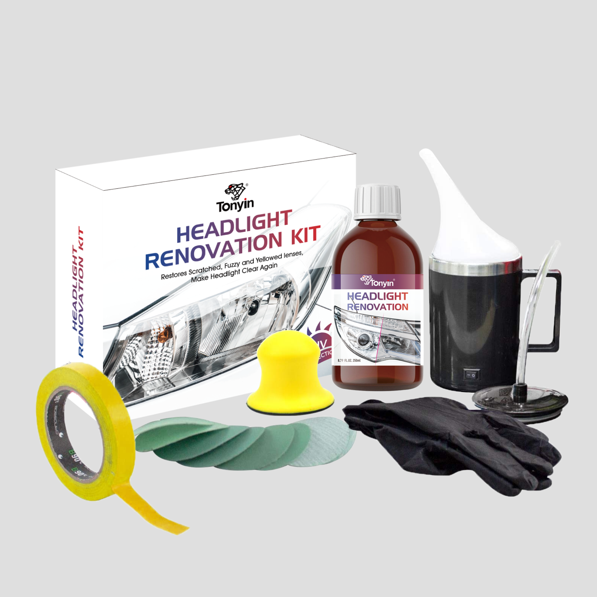 Headlight Restoration Kit (TD12)