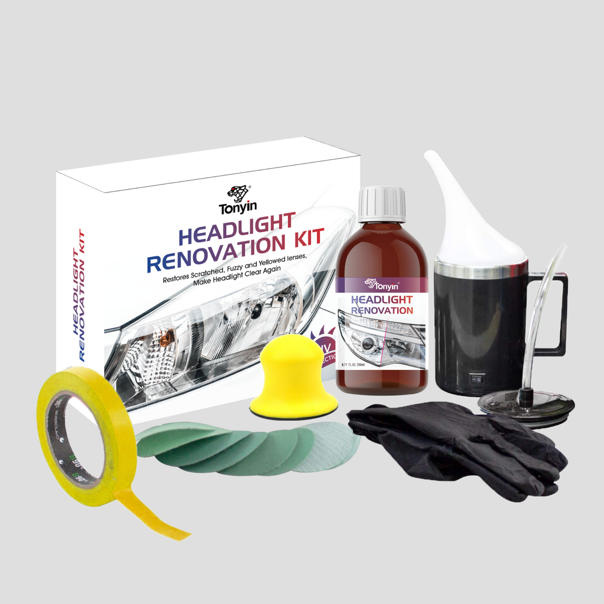 Headlight Restoration Kit (TD12)