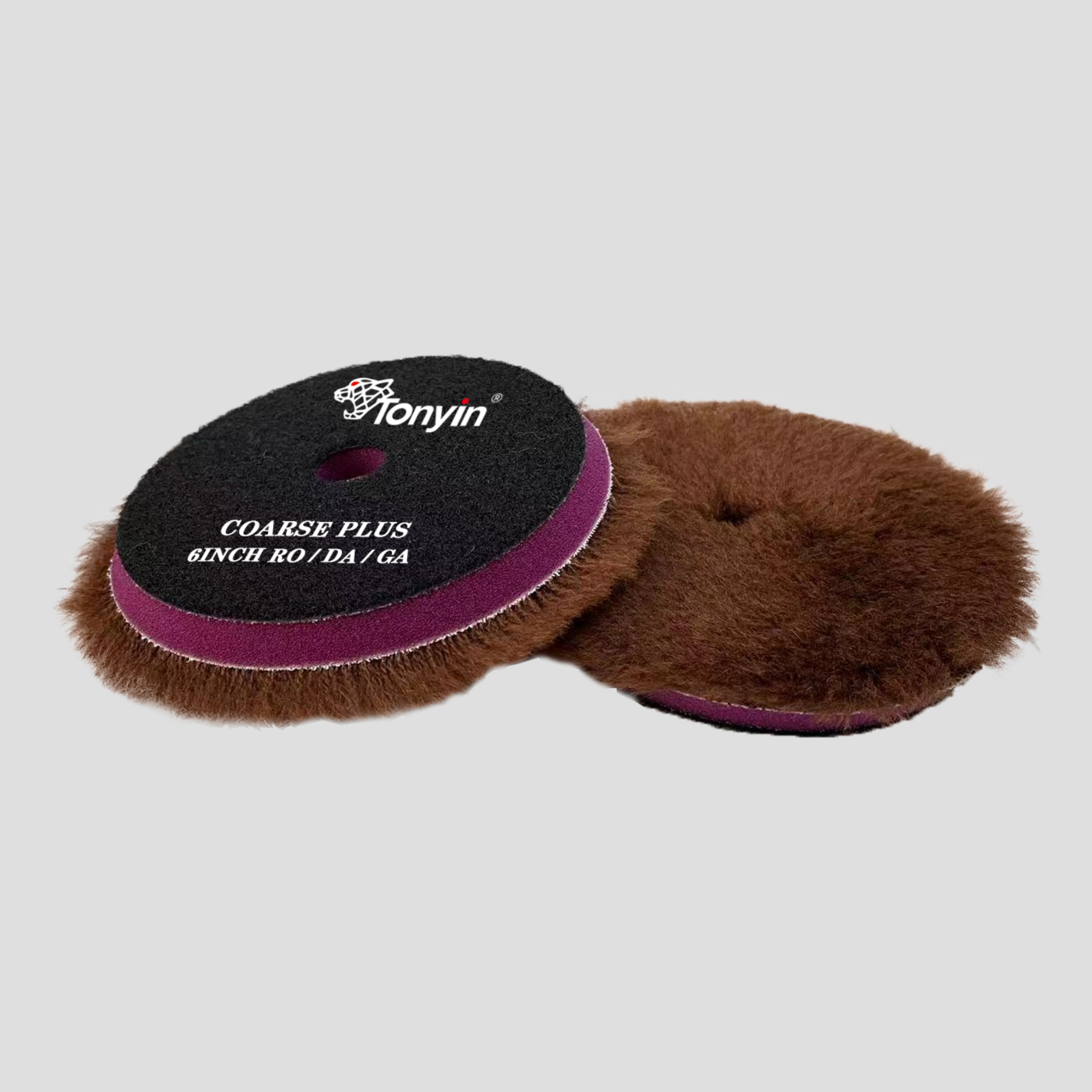 Tonyin 6 Inch Wool Polish Pad Coarse Plus (TP02B)
