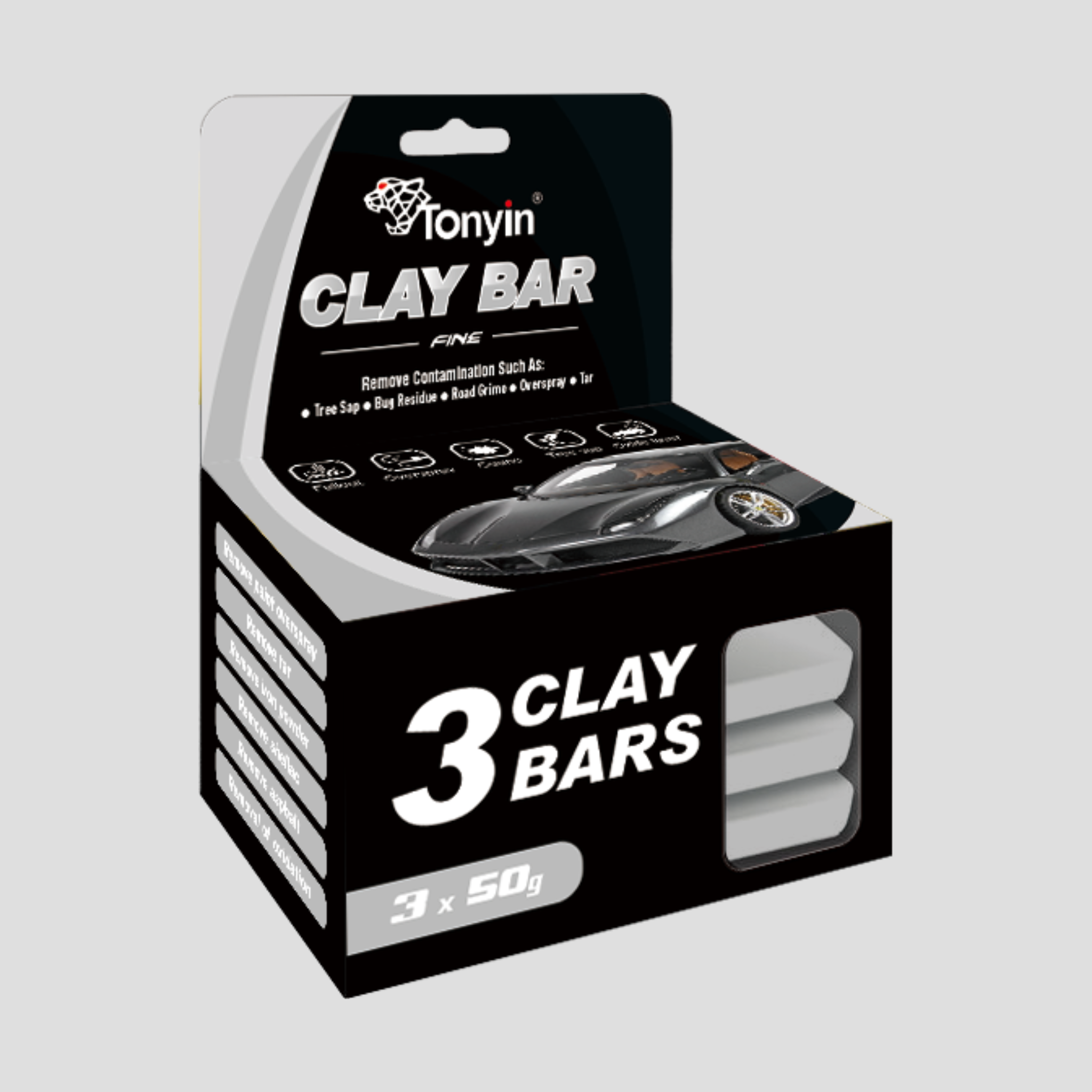 Tonyin Clay Bar 50G (Fine) (TB04D)