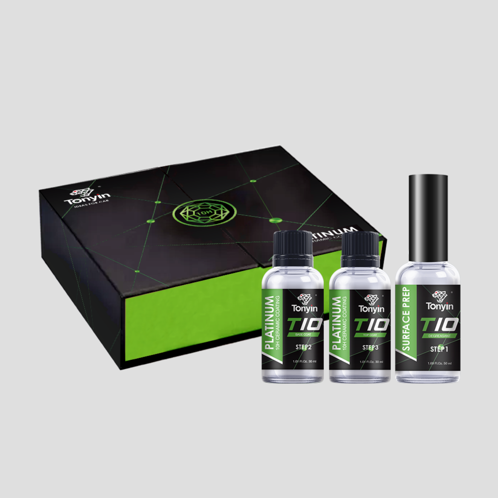 Tonyin Platinum 10H Nano Ceramic Coating 30Ml (TC01A3)