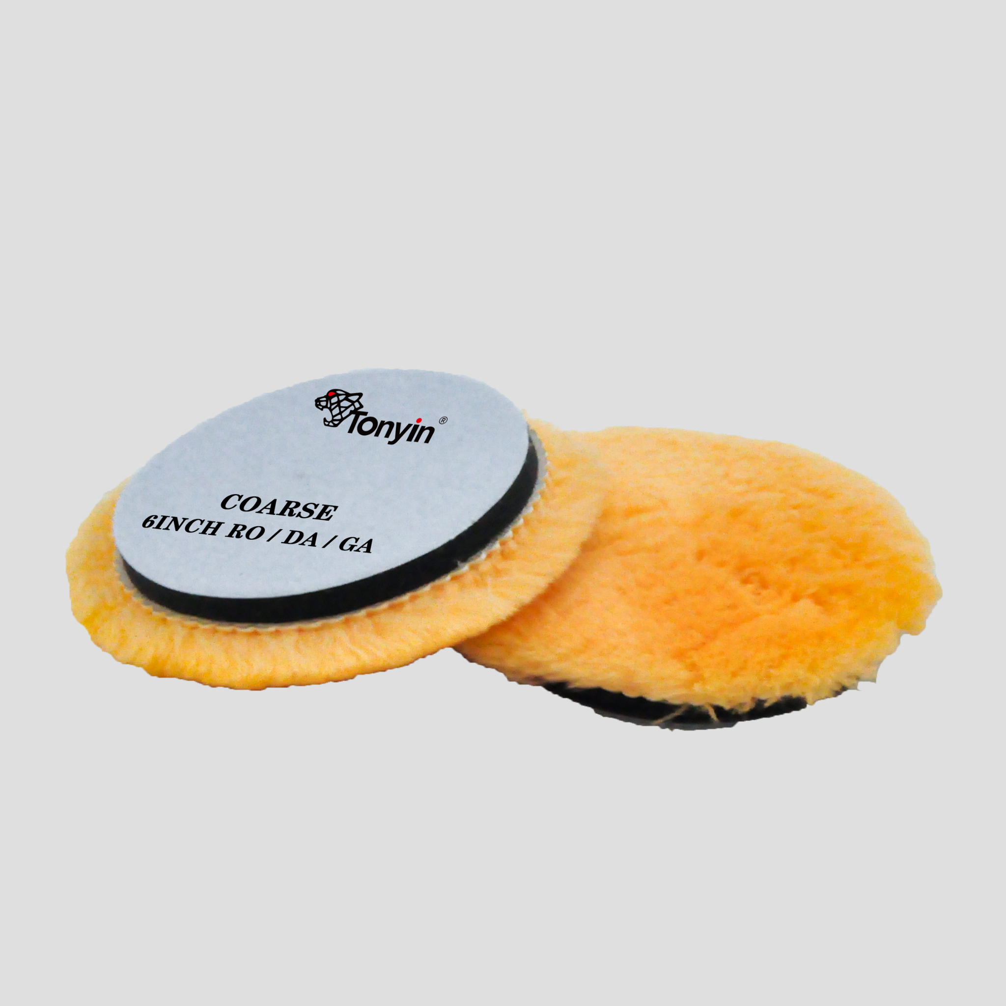 Tonyin 6 Inch Wool Polish Pad Coarse Orange (TP02F)
