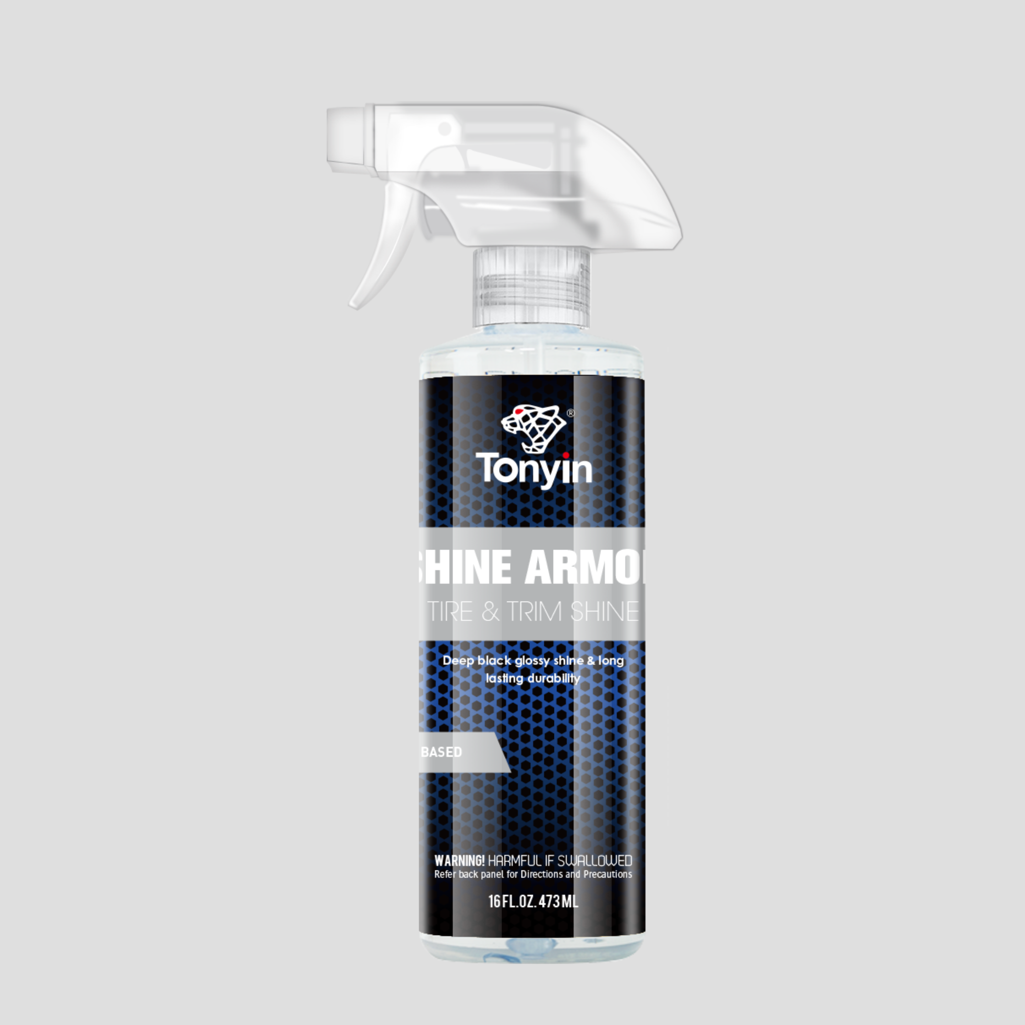 Tonyin Shine Armour Tyre & Trim Shine 500Ml (Water Based) (TN13B)