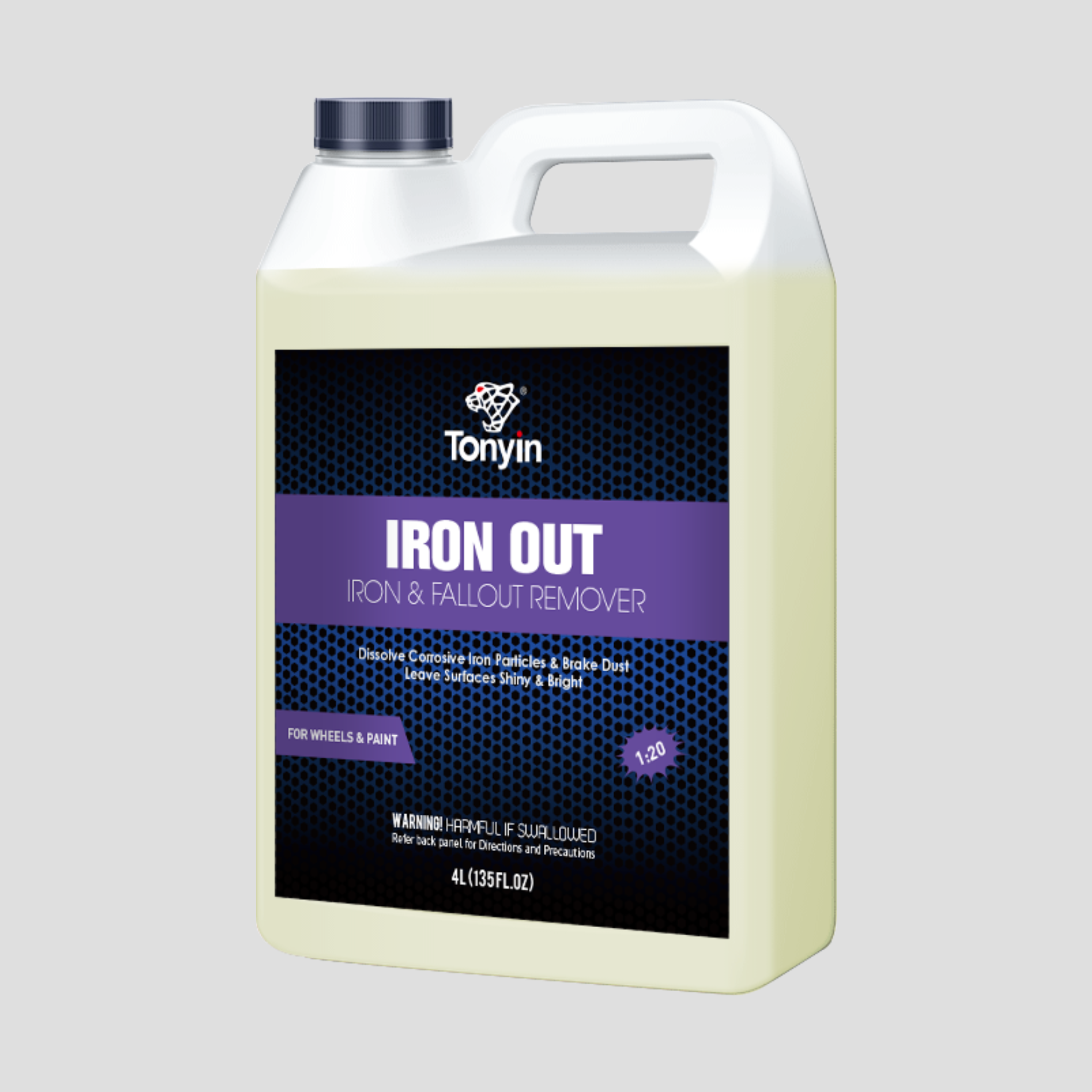 Tonyin Iron Out Iron & Fallout Remover 4L (1:10-1:20) (TM03B)