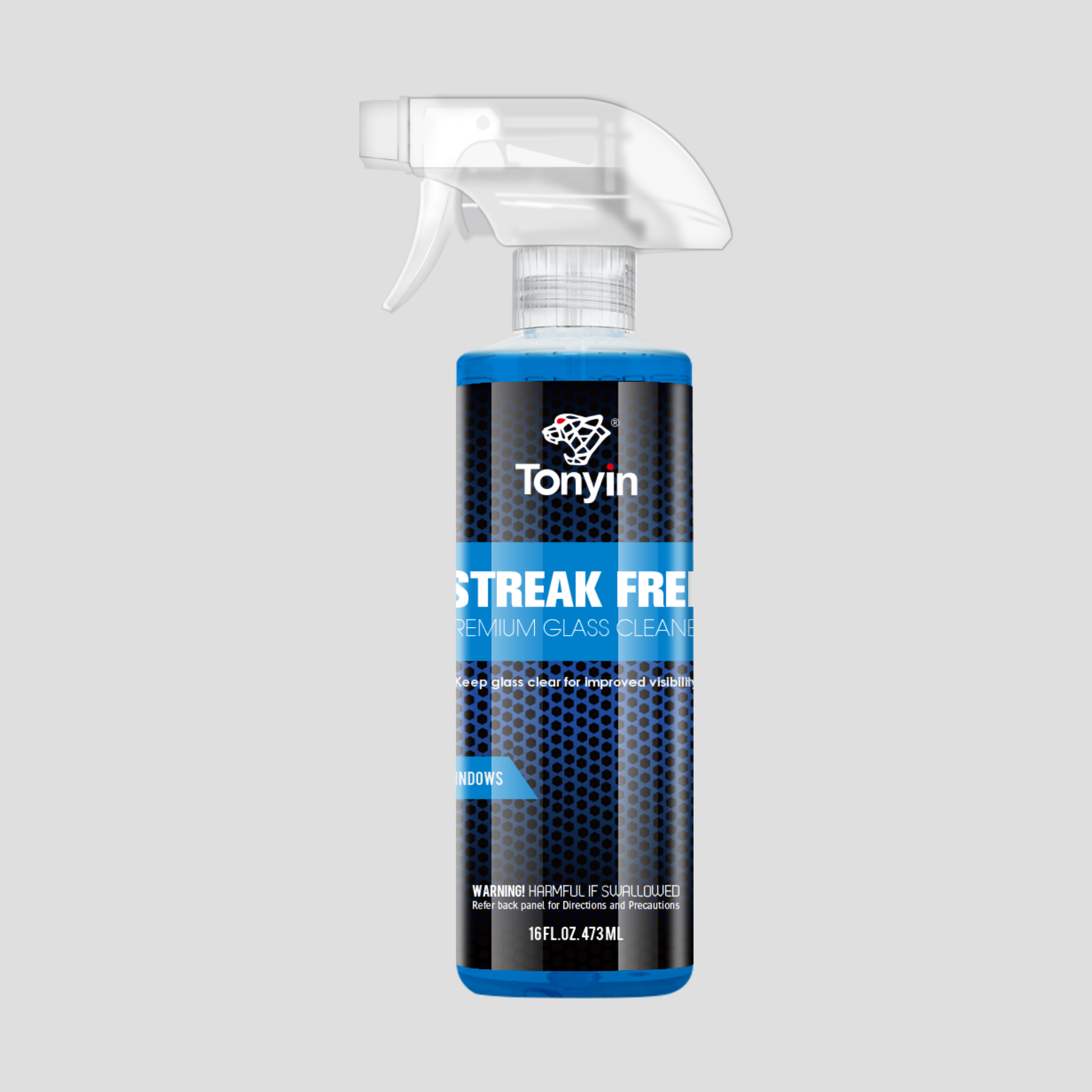 Tonyin Streak Free Premium Glass Cleaner 500Ml (TN05)