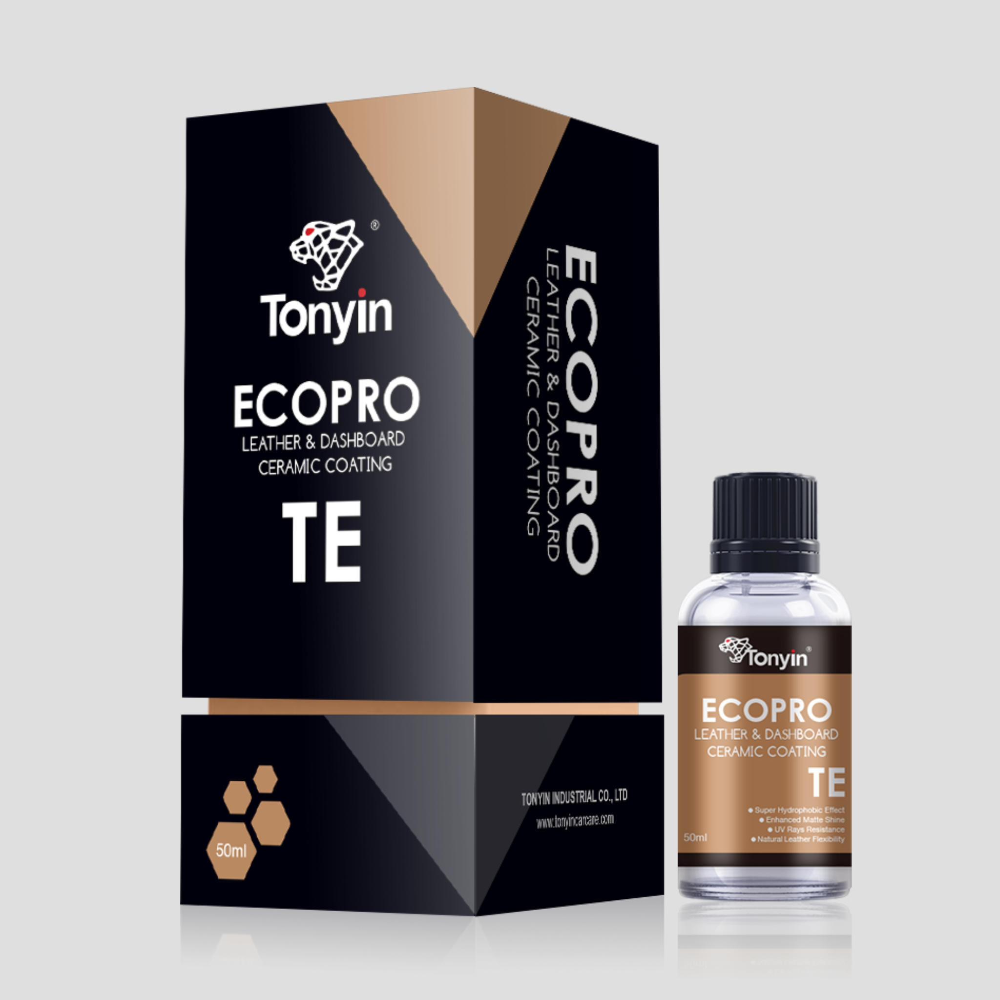 Tonyin Ecopro Leather & Dashboard Ceramic Coating 50Ml (TE)