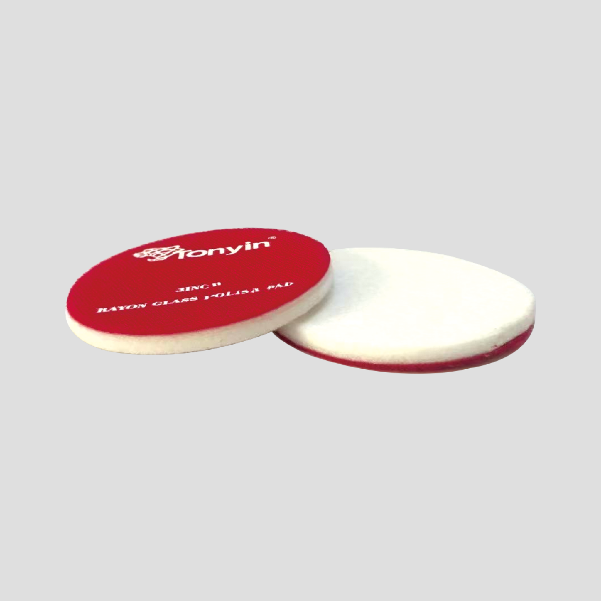 Tonyin 3 Inch Rayon Glass Polish Pad (TP32A)