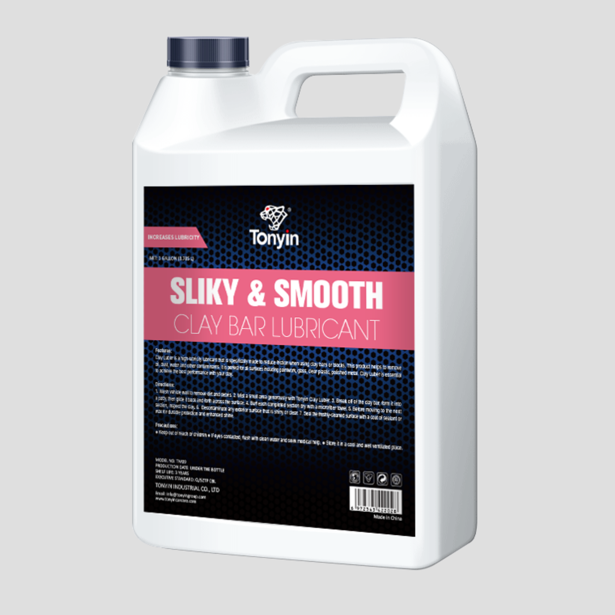 Tonyin Sliky And Smooth Clay Bar Lubricant 4L(1:5) (TB03B)