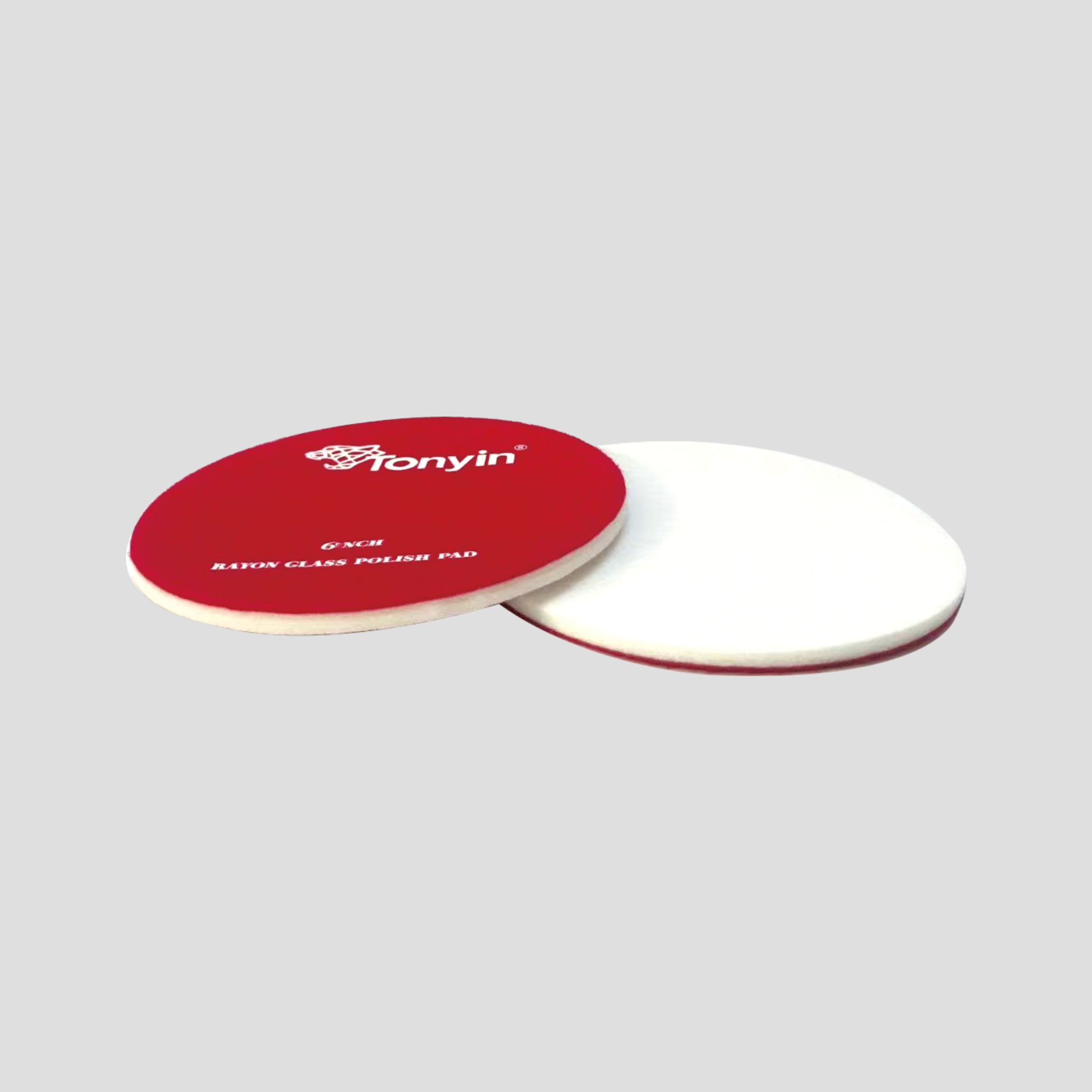 Tonyin 6 Inch Rayon Glass Polish Pad (TP32C)