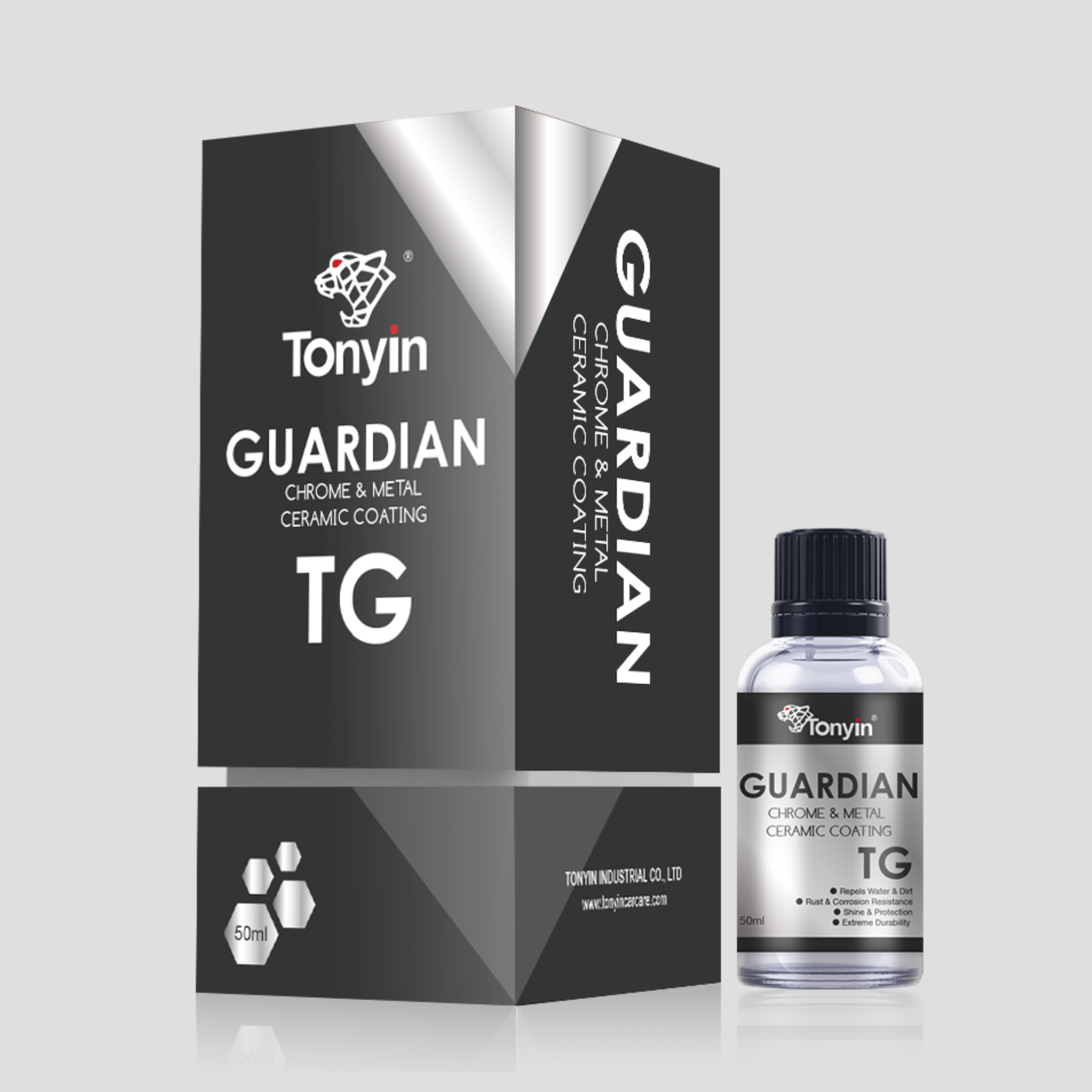 Tonyin Guardian Chrome & Metal Ceramic Coating 50Ml (TG)