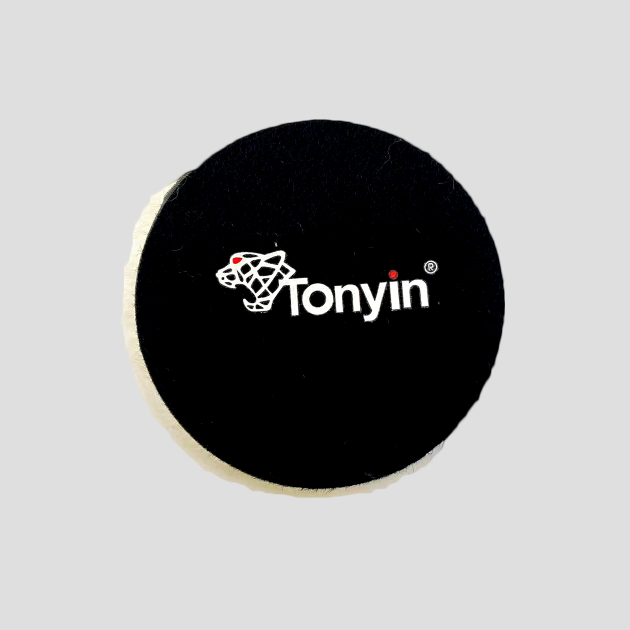 Tonyin 3 Inch Wool Polish Pad Medium (TP25B)