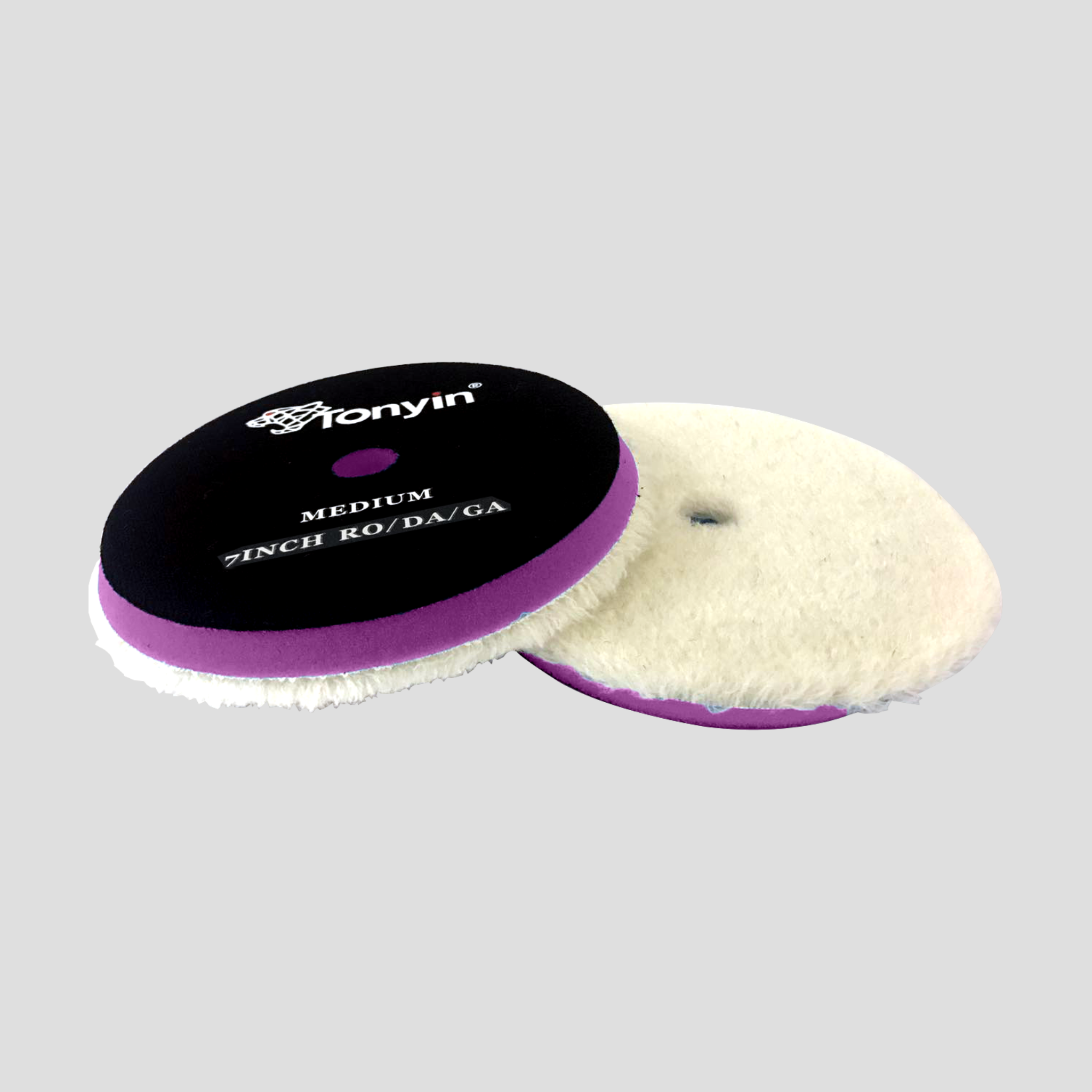 Tonyin 6 Inch Wool Polish Pad Medium (TP03B)