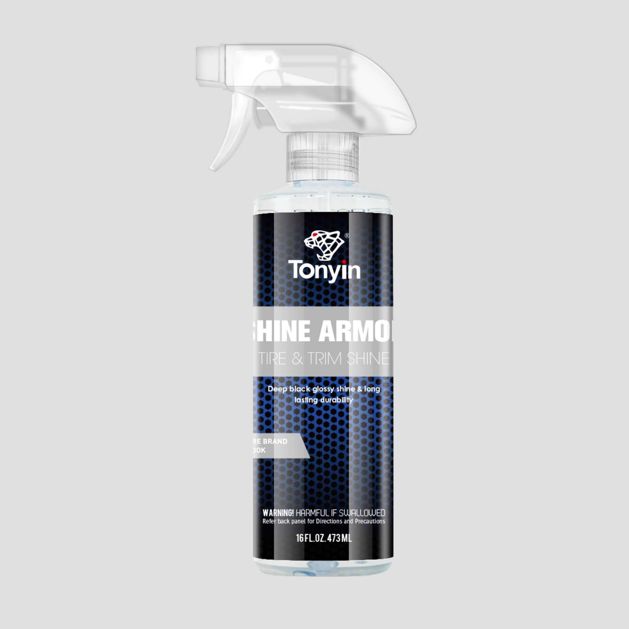 Tonyin Shine Armour Tyre & Trim Shine 500Ml (Solvent Based) (TN13)