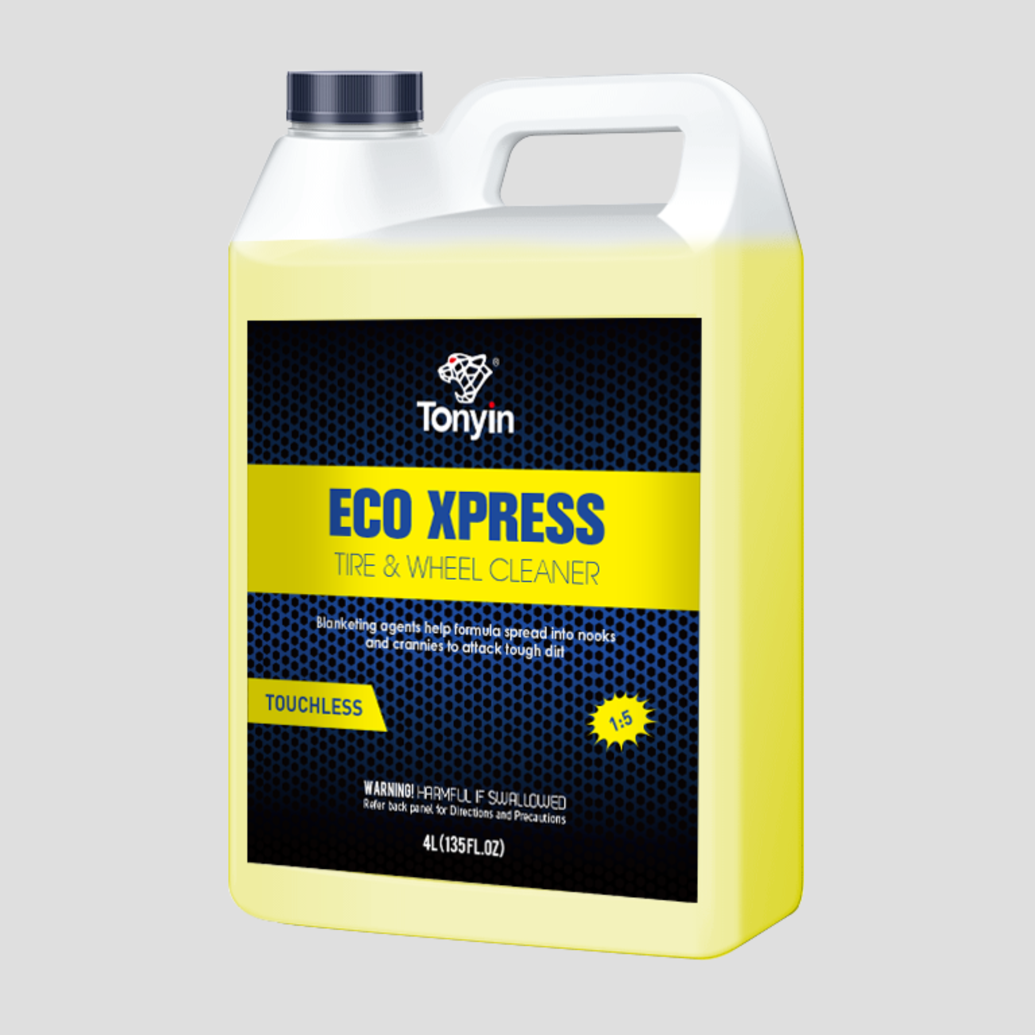 Tonyin Eco Xpress Tyre & Wheel Cleaner 4L (Touchless 1:3-1:5) (TM06B)