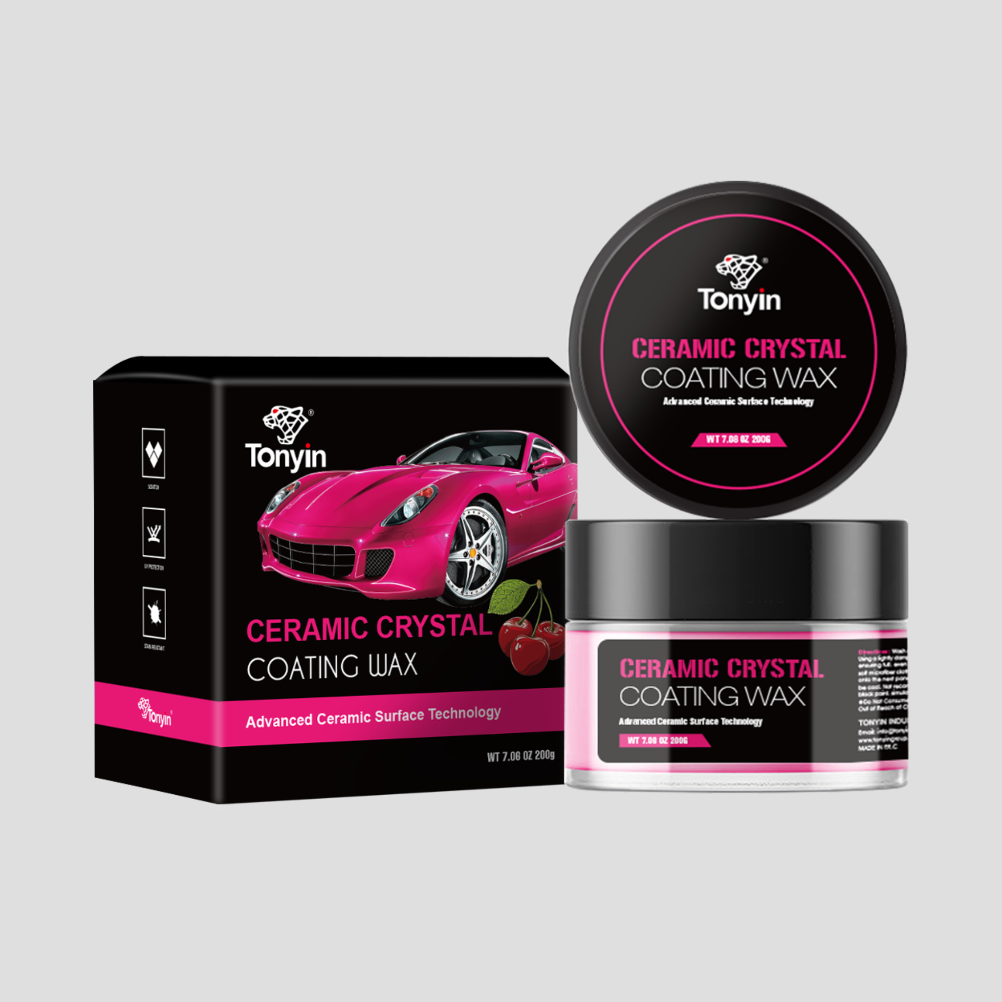 Tonyin Ceramic Crystal Coating Wax 200G (TW04D)
