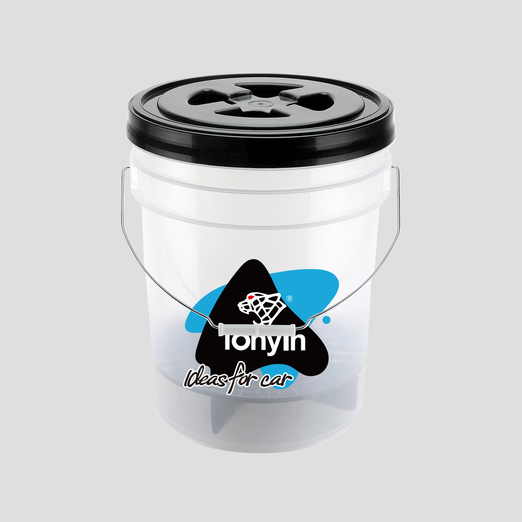 Tonyin Car Wash Bucket Set (With Lid And Grate) (TT30A)